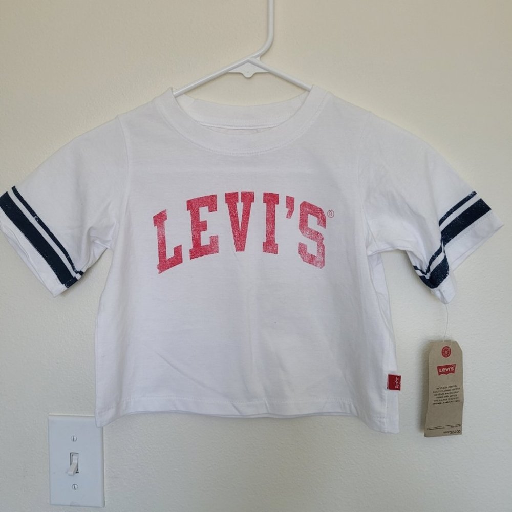 Levi's crop top Girls Size 6